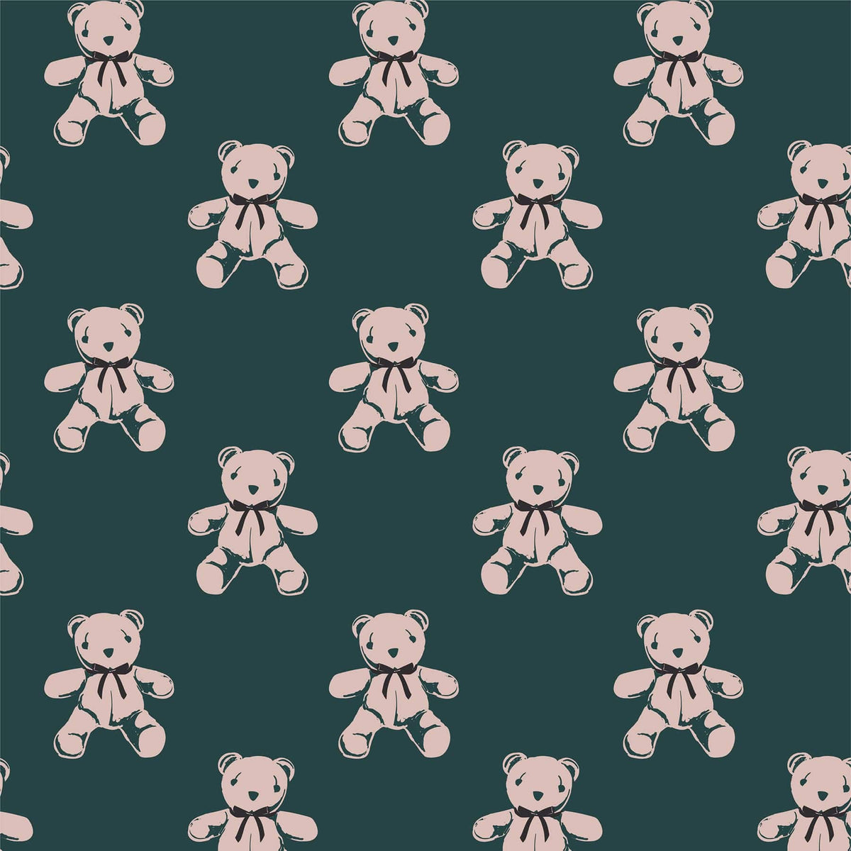 Plush Throw Blanket - Bear Mosaic - Image 3