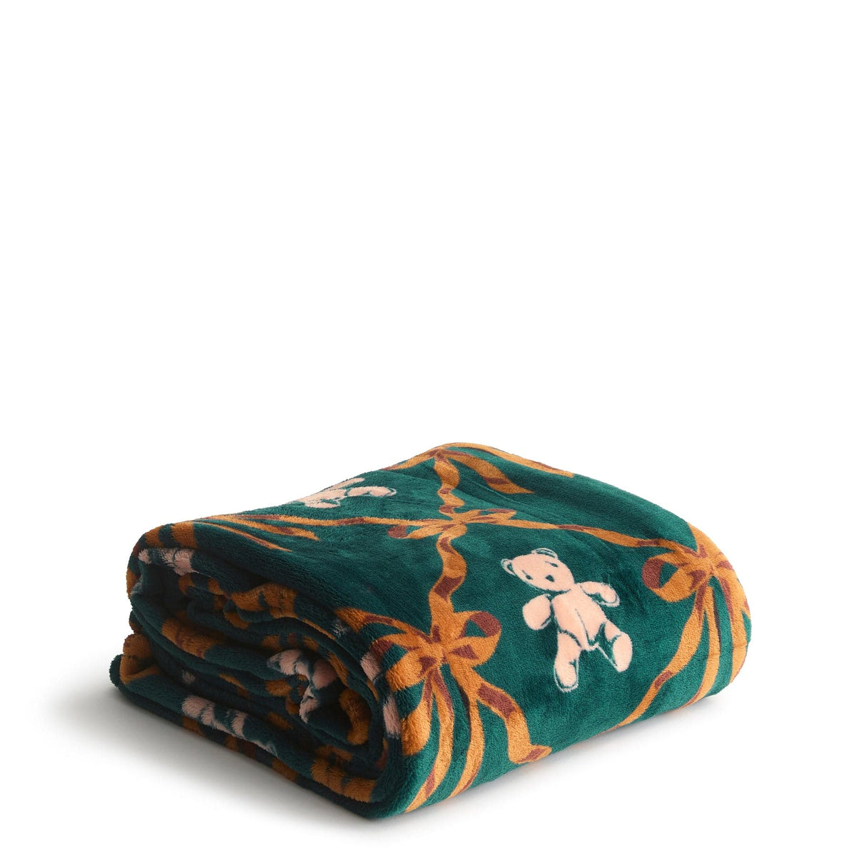Plush Throw Blanket - Bear Mosaic - Image 1